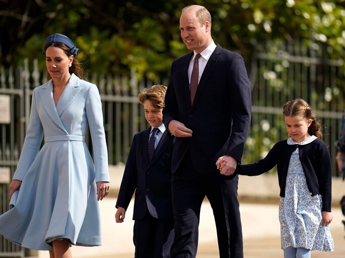 Herzogin Kate und Prinz William mit ihren Kindern | © Getty Images/WPA Pool 