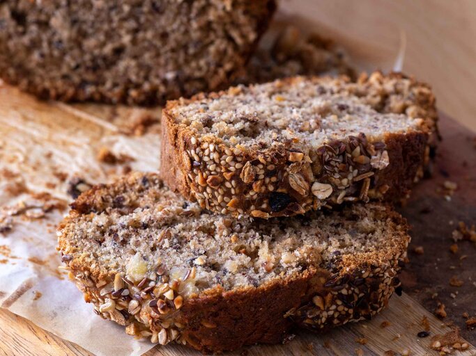 Haferflocken Brot ohne Mehl und Hefe | © Getty Images/© eleonora galli