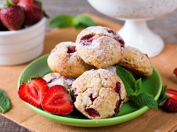 Erdbeer Cookies | © Getty Images/Qwart