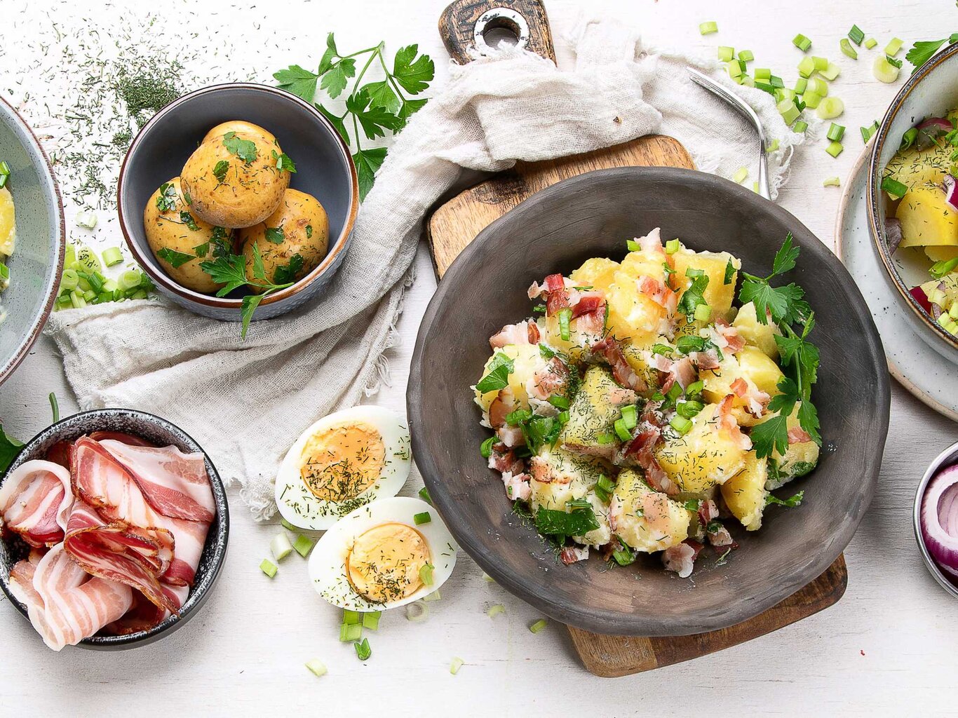 Nordischer Charme: Schwedischer Kartoffelsalat für Genießer