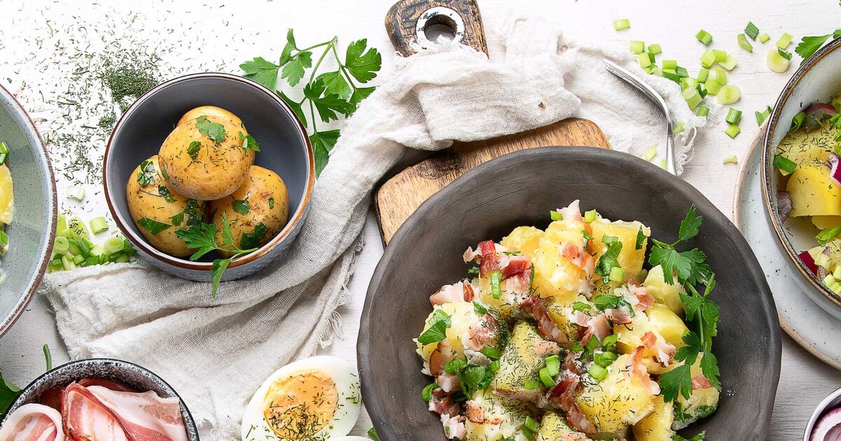 Nordischer Charme: Schwedischer Kartoffelsalat für Genießer