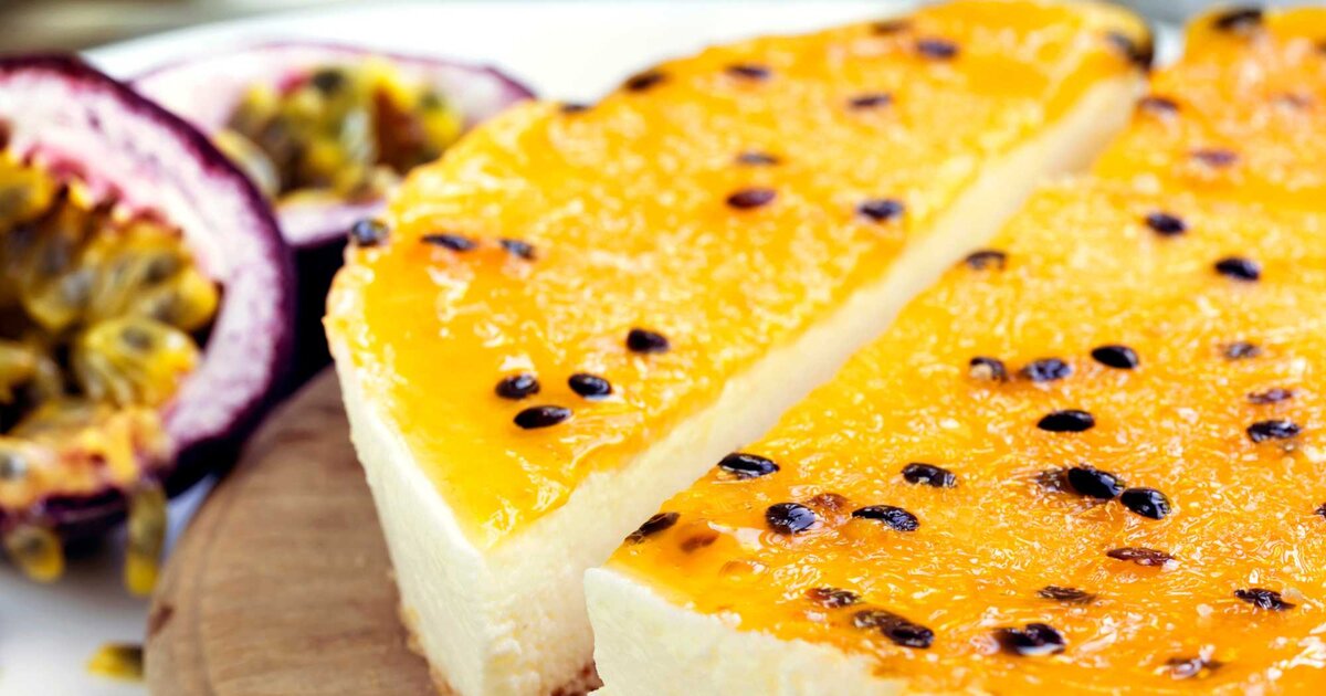 Das perfekte Dessert für den Sommer: Fruchtige Maracuja-Sahne-Torte