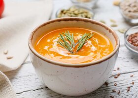 Kürbissuppe