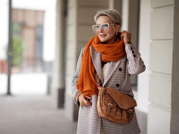 Person in Herbst-Look | © Getty Images/AnnaZhuk