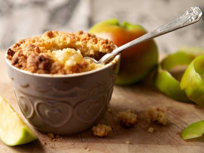 Apfle Crumble Rezept | © shutterstock / Peter OToole