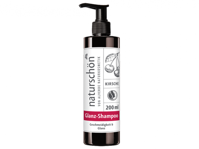 „Glanz-Shampoo Kirsche“ von naturschön Alverde Naturkosmetik | © PR