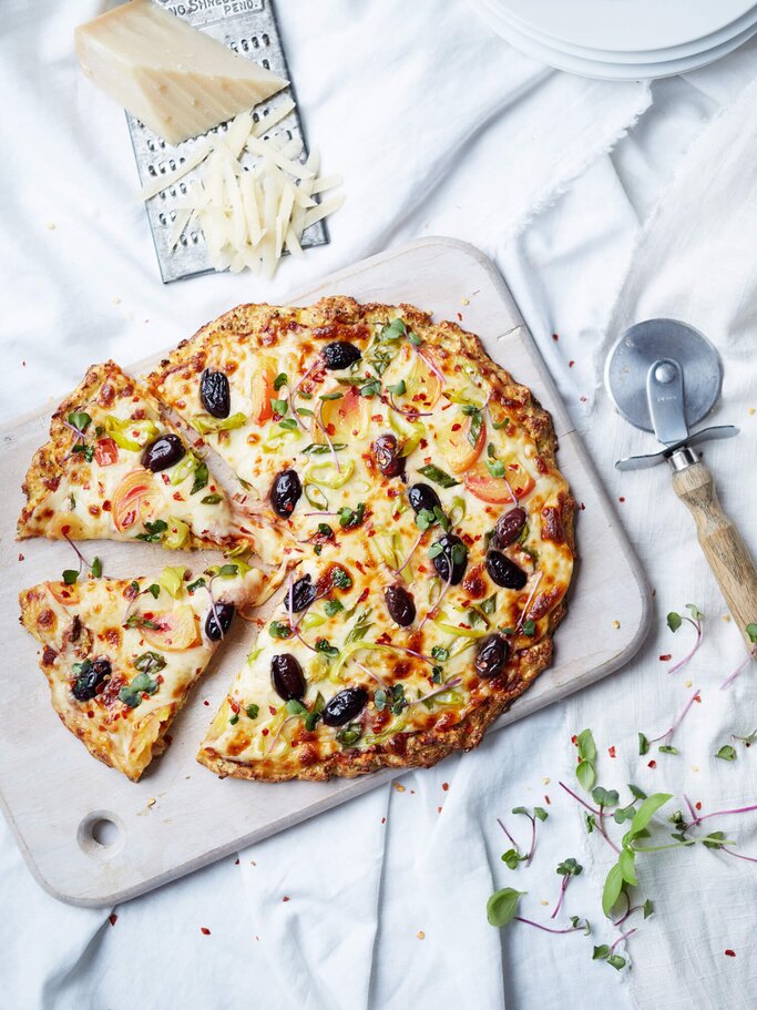 Blumenkohl-Pizzaboden | © Vitamix
