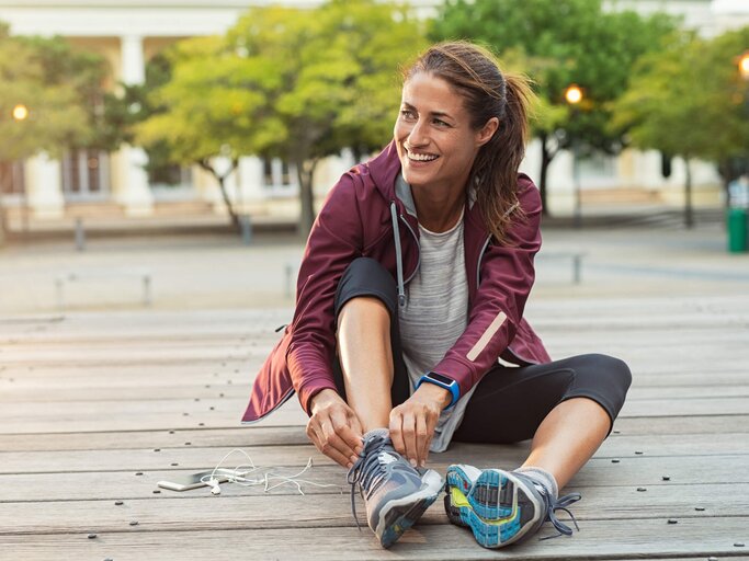Frau sorgt für mehr Sport Motivation | © iStock | Ridofranz