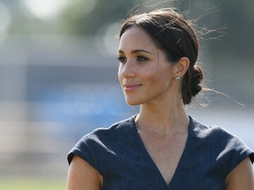 Herzogin Meghan auf einer Polo-Veranstaltung | © Getty Images/	Anwar Hussein